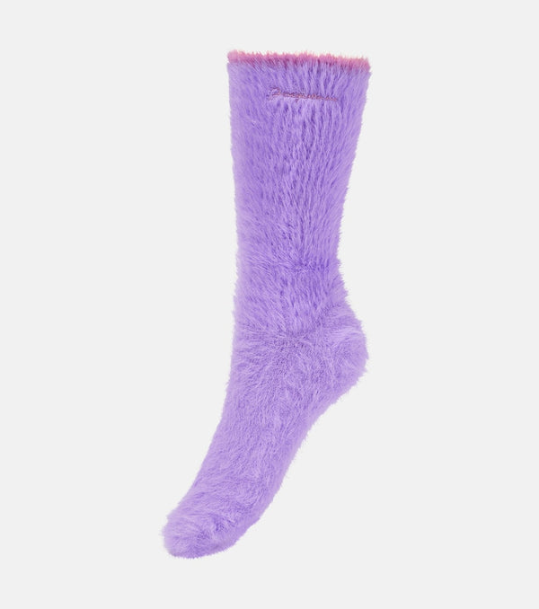 Jacquemus Les chaussettes Neve fluffy socks