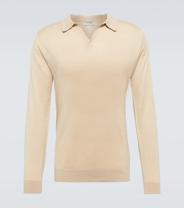 John Smedley Puck cotton polo sweater