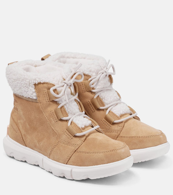 Sorel Carnival Cozy suede ankle boots