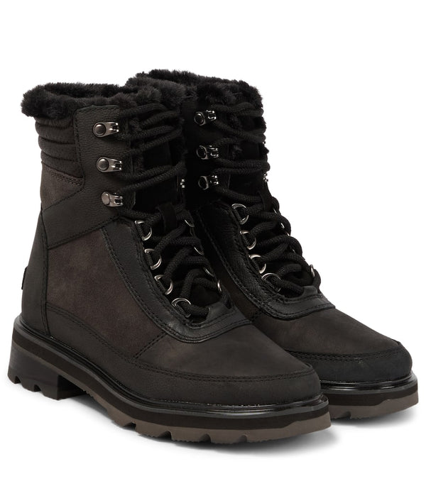 Sorel Lennox leather ankle boots