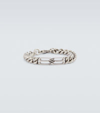 Balenciaga BB brass bracelet