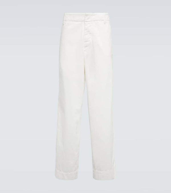 Giorgio Armani Straight cotton pants