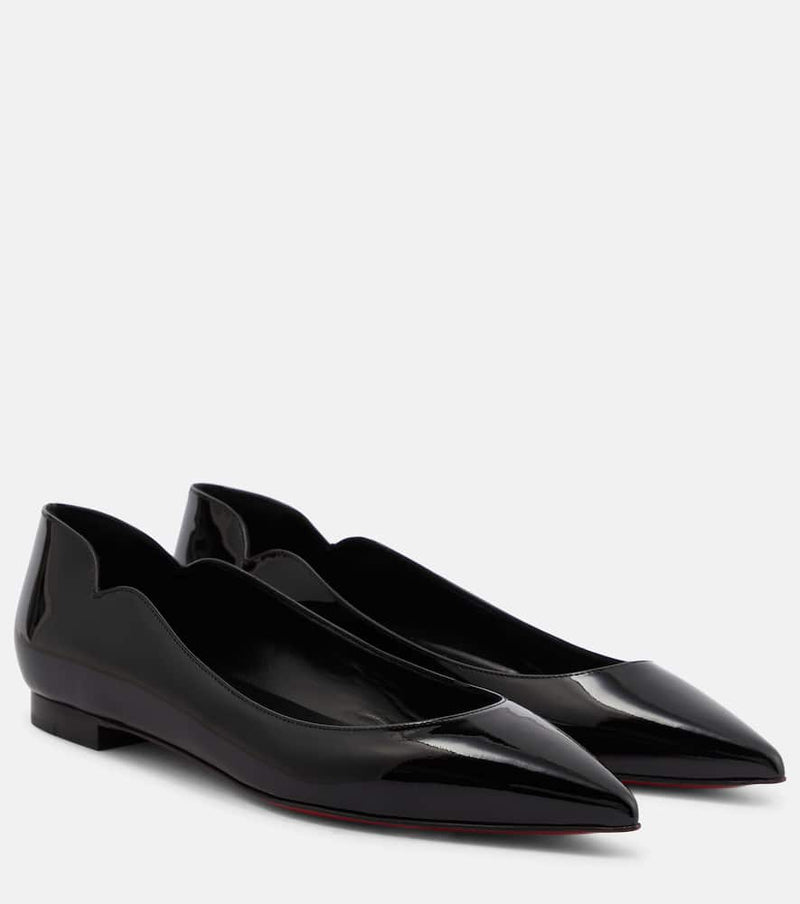 Christian Louboutin Hot Chick leather ballet flats