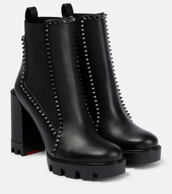 Christian Louboutin Out Line studded ankle boots