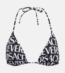 Versace Logo bikini top