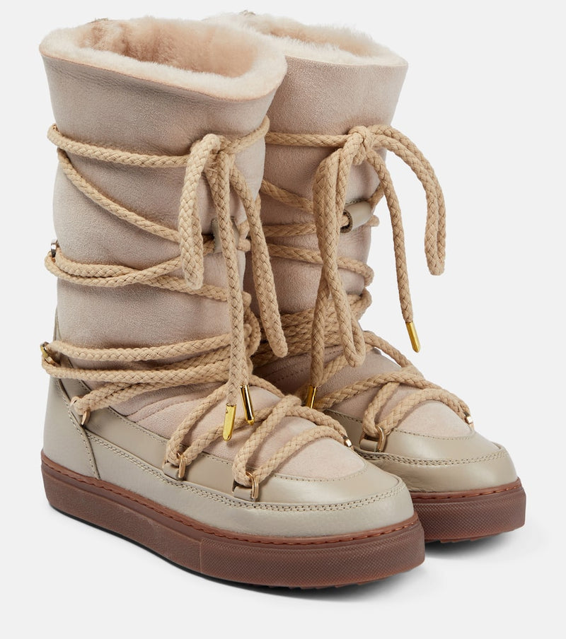 Inuikii Shearling-lined snow boots