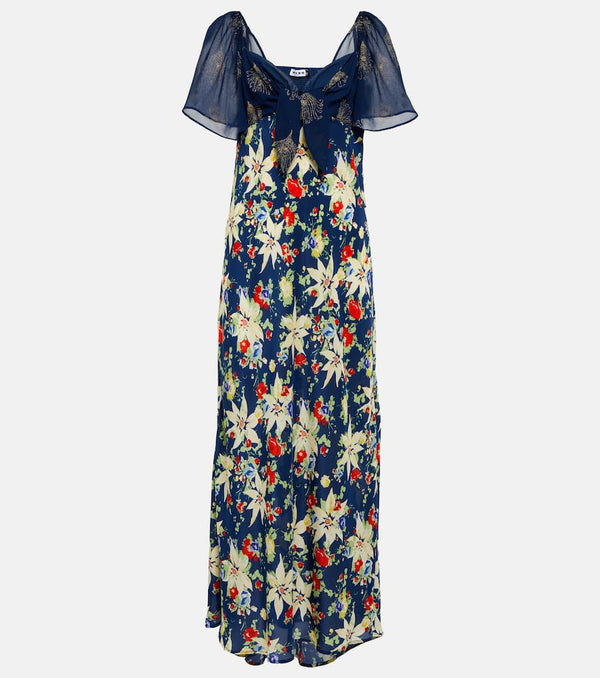 Rixo Paltrow printed silk midi dress