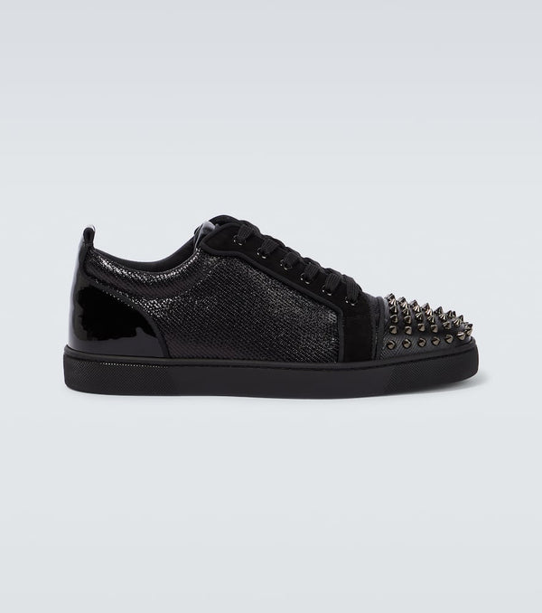 Christian Louboutin Louis Junior studded leather sneakers