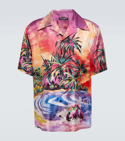 Dolce & Gabbana Printed silk shirt