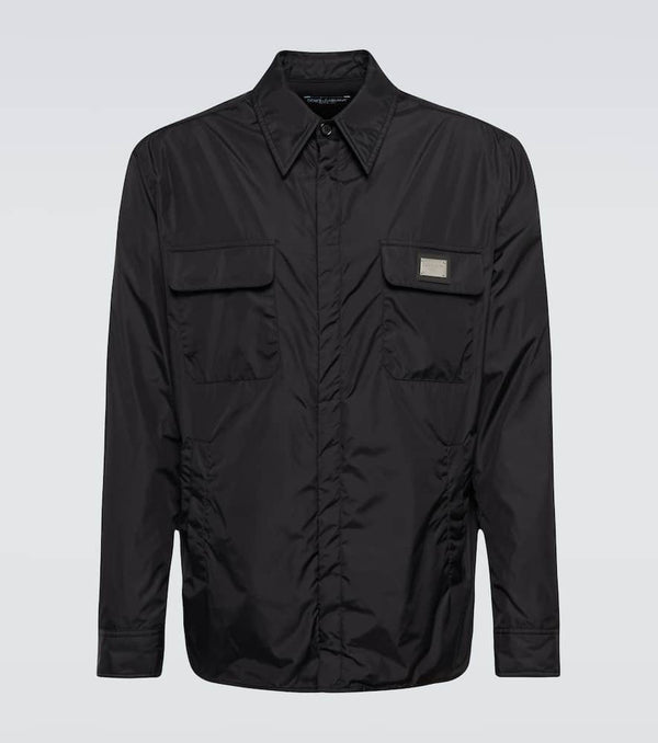 Dolce & Gabbana Nylon Shirt Jacket