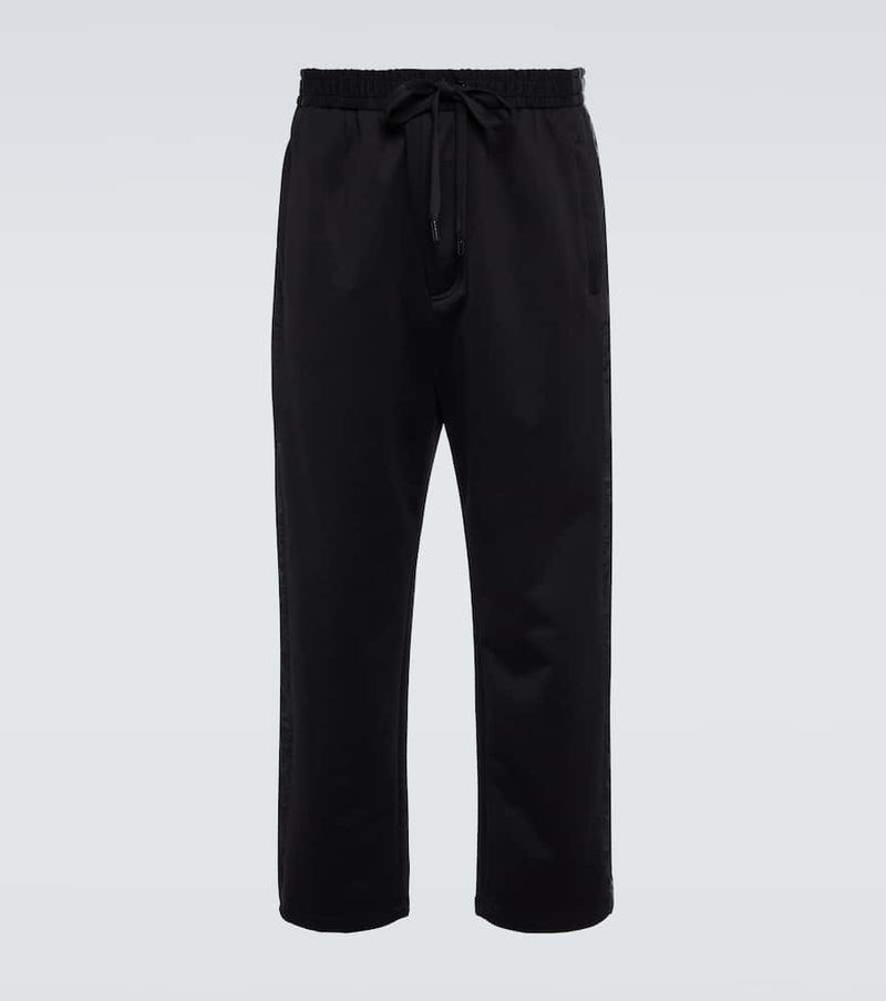 Dolce & Gabbana Cotton-blend track pants