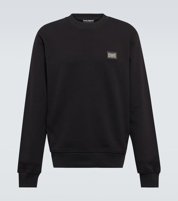 Dolce & Gabbana Logo cotton jersey sweatshirt