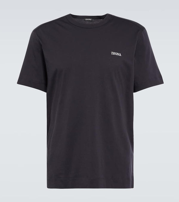 Zegna Logo cotton T-shirt