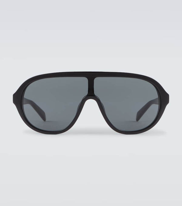 Celine Eyewear Mask-shaped acetate sunglasses