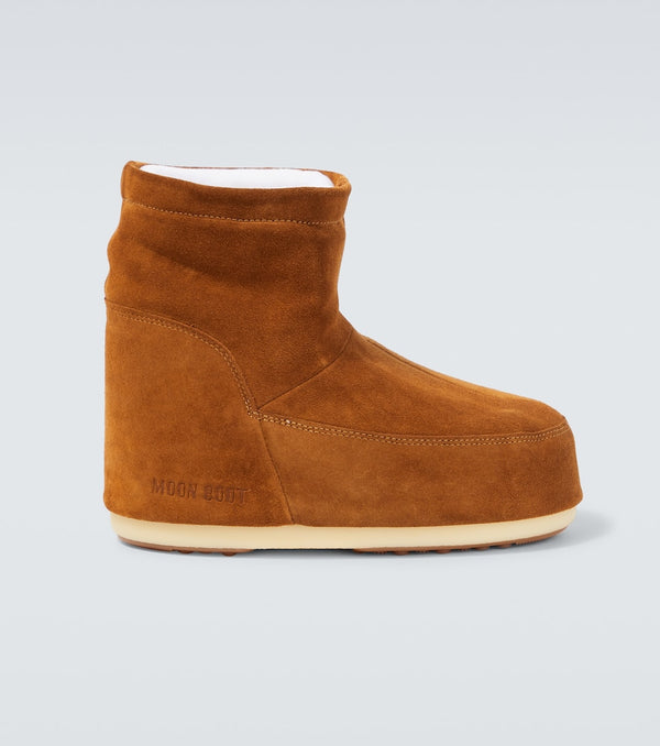 Moon Boot Icon Low suede snow boots