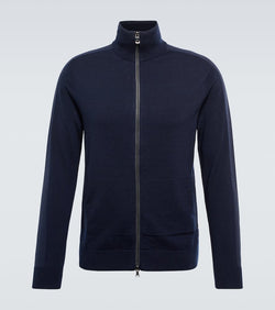 Bogner Zip-up virgin wool sweatshirt