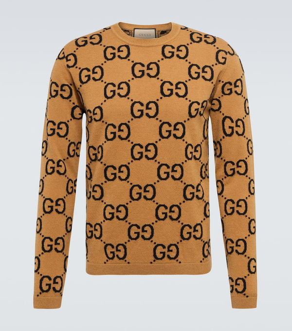 Gucci GG jacquard wool sweater