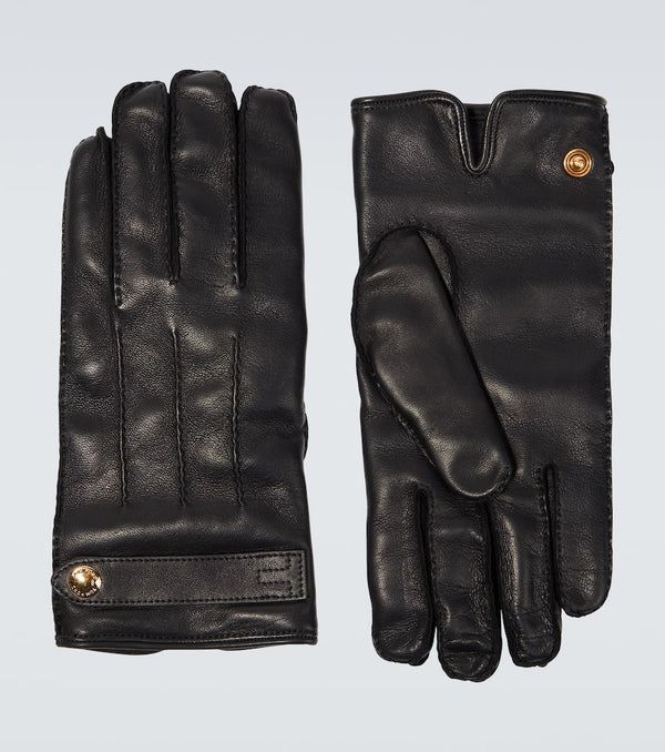 Tom Ford Raised seam leather gloves