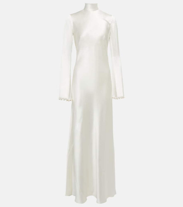 Galvan Bridal Praiano silk gown