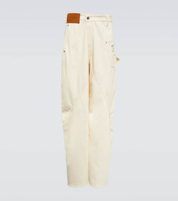 JW Anderson Wide-leg denim cargo pants