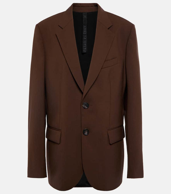 Petar Petrov Ilan single-breasted wool blazer