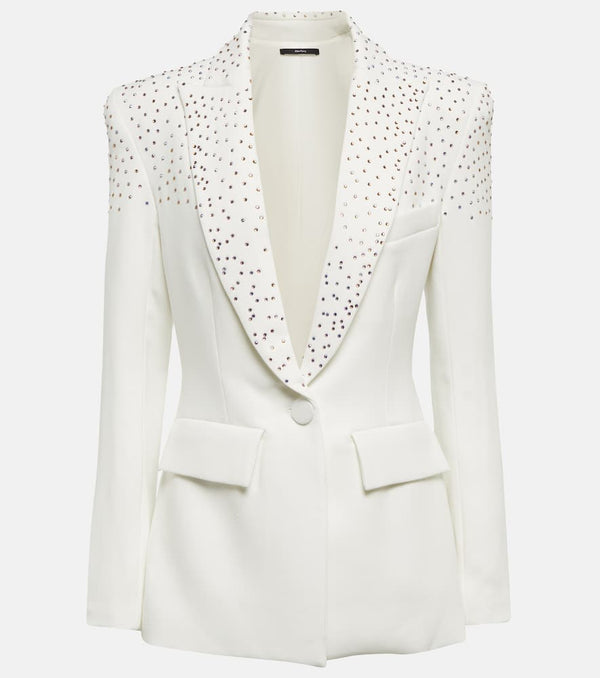 Alex Perry Addison embellished crêpe blazer