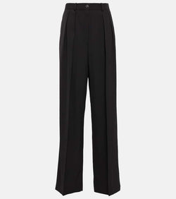 The Row Igor high-rise wide-leg pants