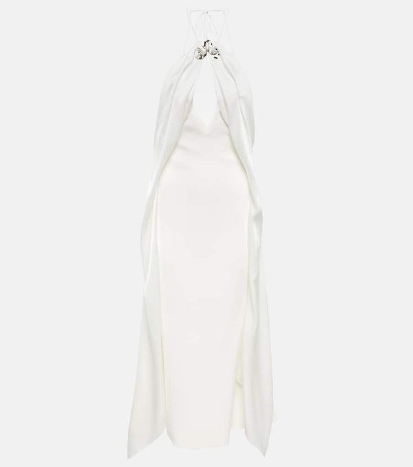 David Koma Halterneck midi dress