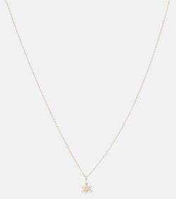 Sydney Evan 14kt gold necklace with diamonds