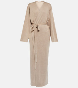 The Row Aras wrap maxi dress