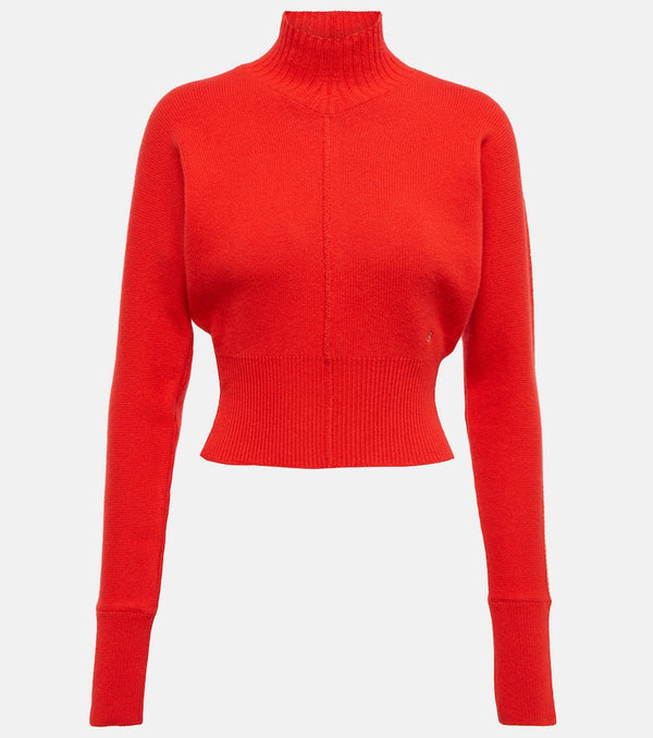 Victoria Beckham Cashmere-blend turtleneck sweater