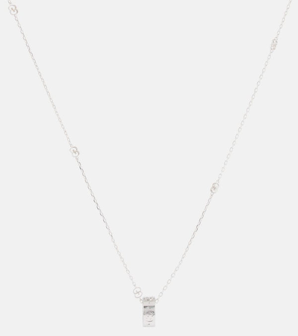 Gucci Icon 18kt white gold necklace