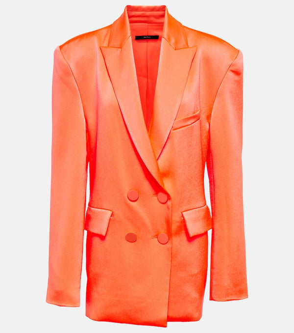 Alex Perry Wells crêpe satin blazer