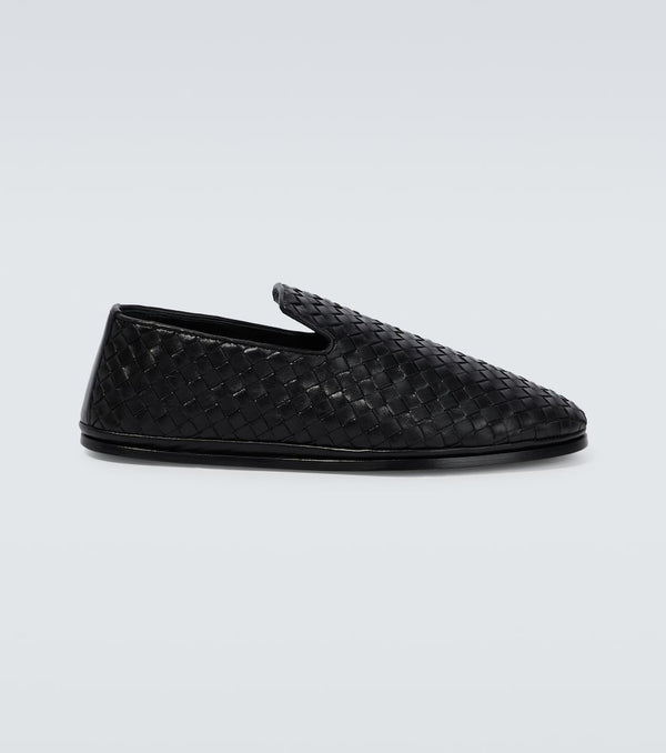 Bottega Veneta Intrecciato leather loafers