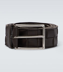 Bottega Veneta Maxi Intreccio leather belt