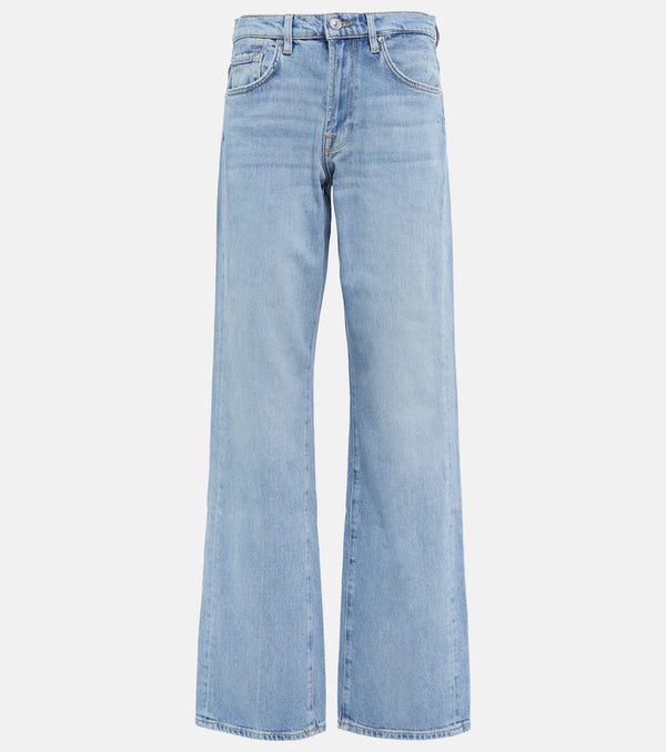 7 For All Mankind Tess Trouser high-rise straight jeans