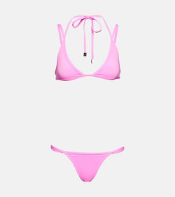 The Attico Halterneck bikini