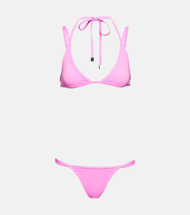 The Attico Halterneck bikini