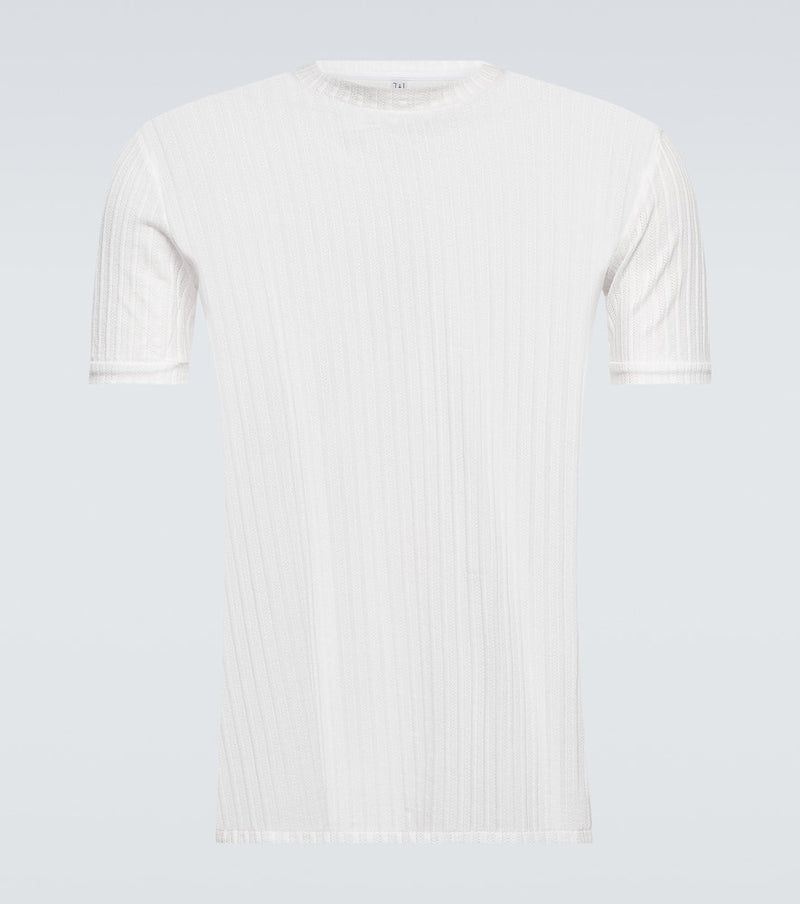 Winnie New York Striped cotton-blend jersey T-shirt