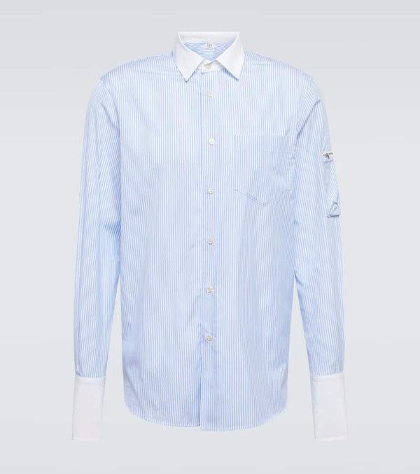 Winnie New York Striped cotton poplin shirt