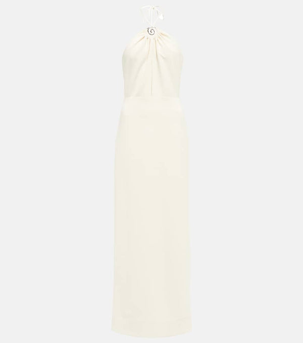 Staud Abigail crêpe maxi dress