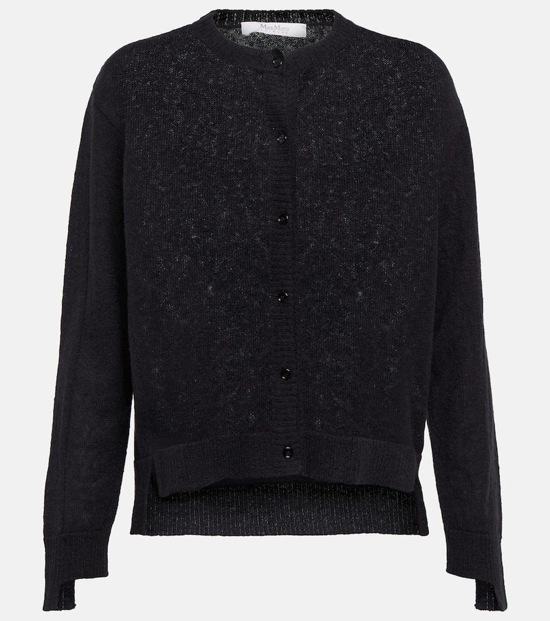 Max Mara Funghi cotton and mohair-blend cardigan