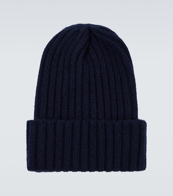 Thom Sweeney Ribbed-knit cashmere beanie