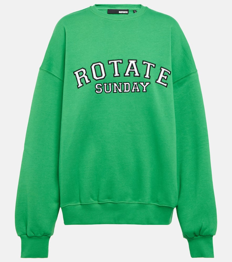 Rotate Iris logo cotton sweatshirt