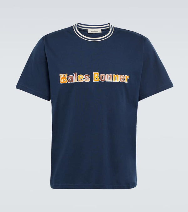 Wales Bonner Original embroidered cotton T-shirt