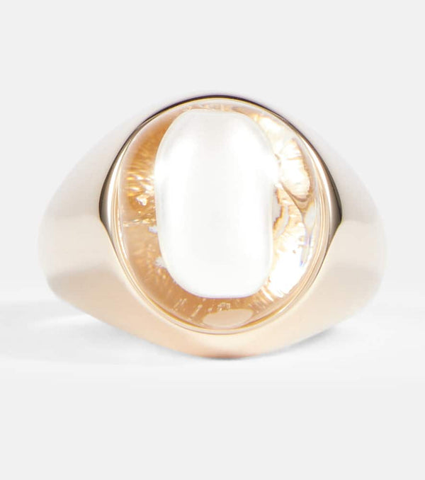 Chloé Darcey faux pearl ring