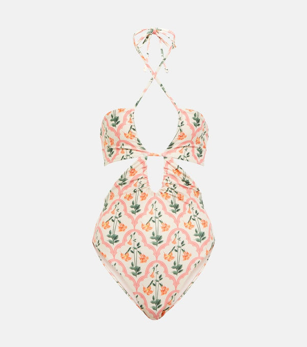 Agua by Agua Bendita Mejorana printed swimsuit