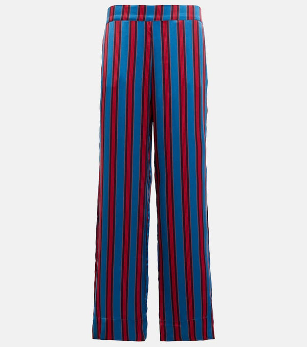 Asceno London silk pajama pants