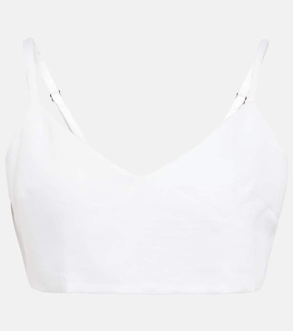 Asceno Ezra linen bralette