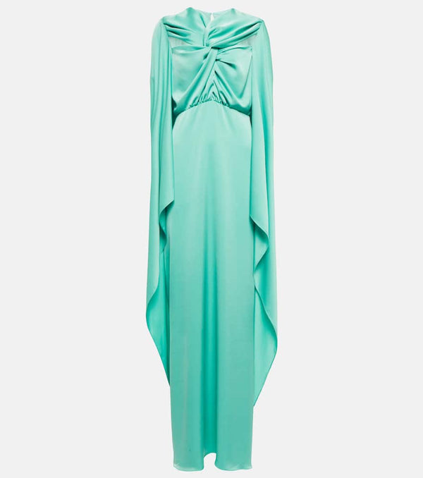 Costarellos Simone satin gown